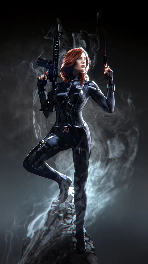 Black Widow Iphone