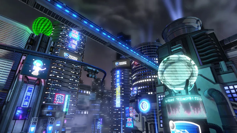Rocket League background