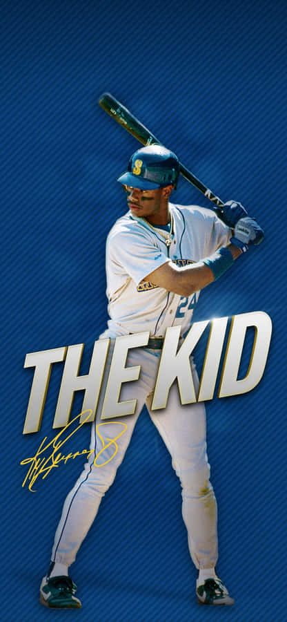 Baseballspieler The Kid Grafik