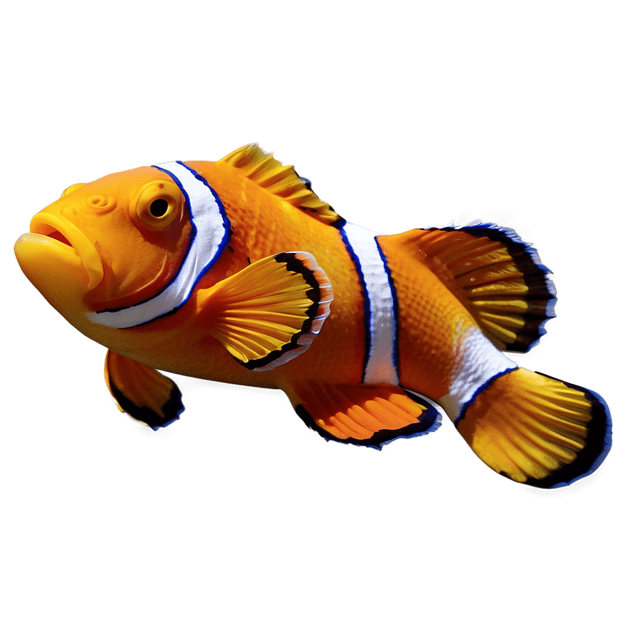 Detailed Clownfish PNG cvu94
