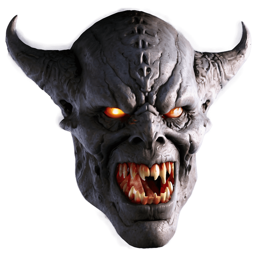 Demon Face PNG 5