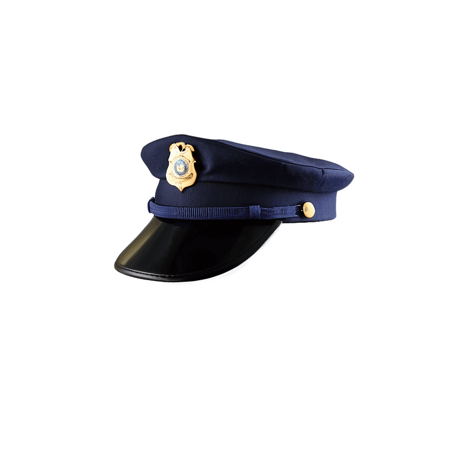 Officer Hat PNG 05262024
