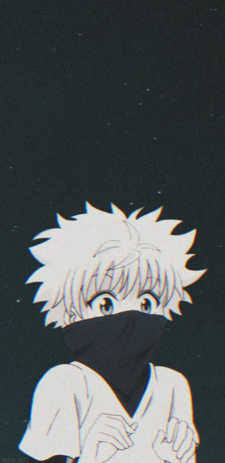Surprised Killua iPhone