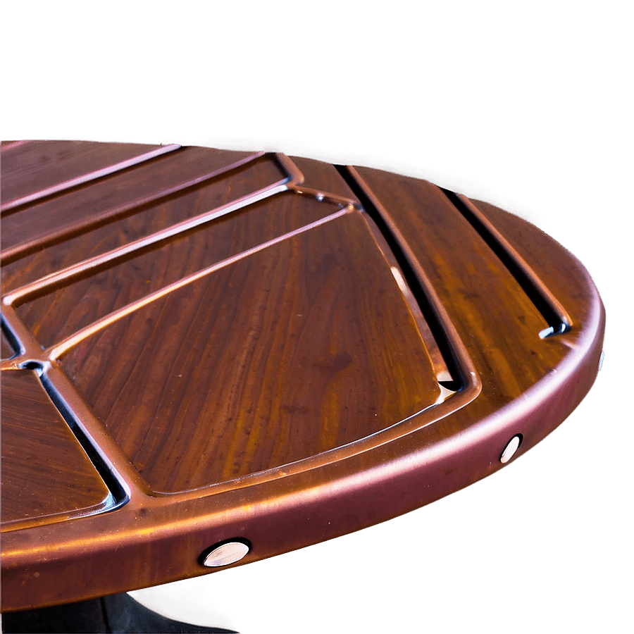 Metal Outdoor Table PNG 06282024