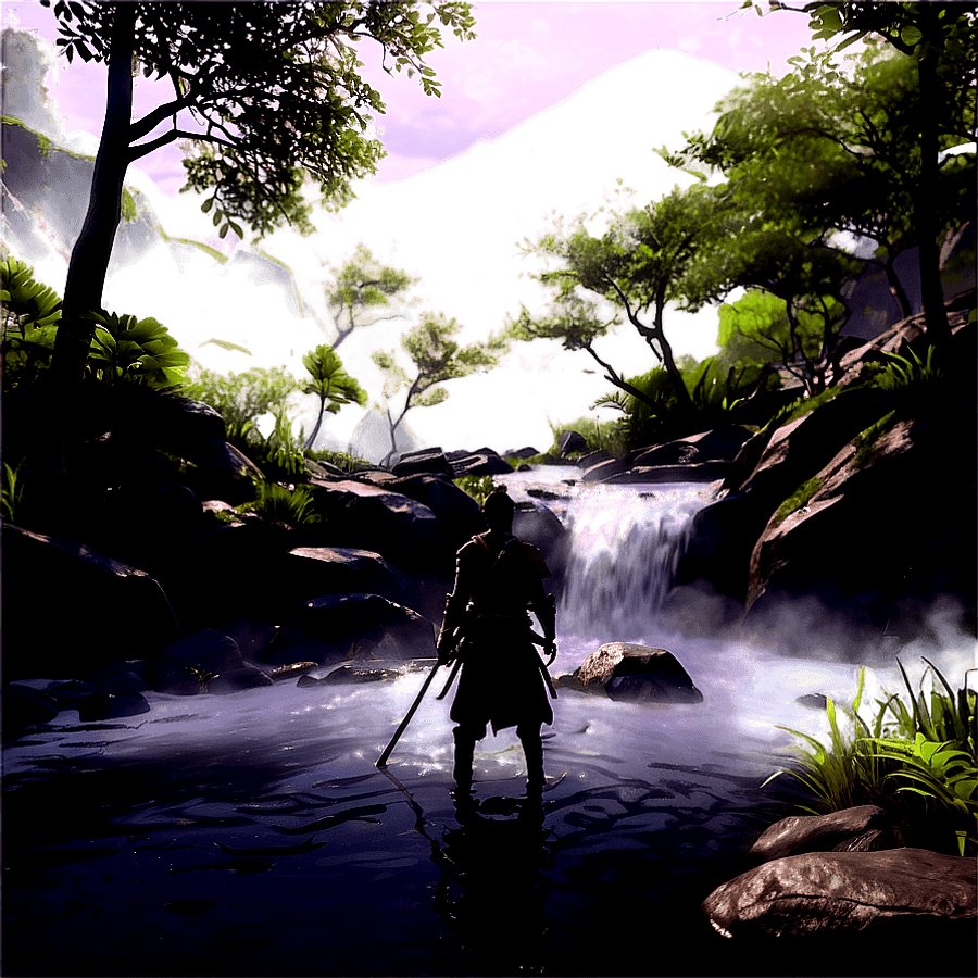 Ghost of Tsushima Healing Springs PNG 56