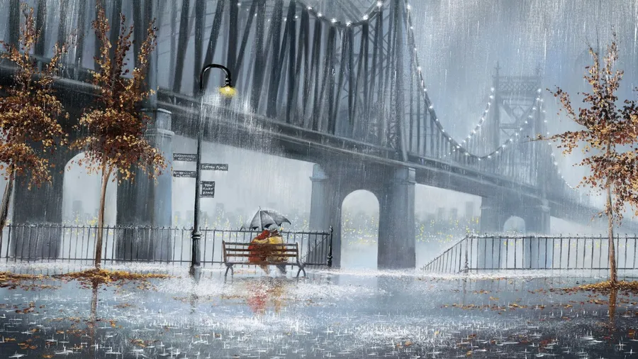 Aesthetic Rain