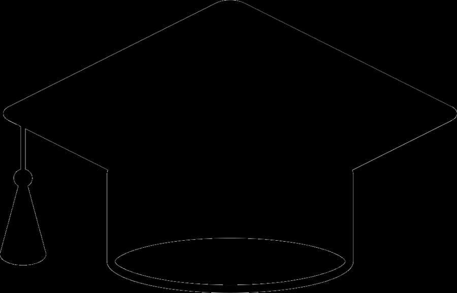 Clip Art Graduation Hat Svg - Transparent Background Graduation Cap Clipart, HD Png Download
