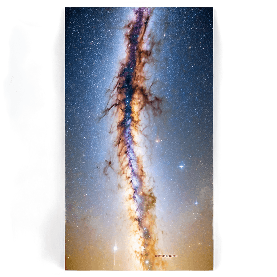 Glittering Milky Way PNG ohj