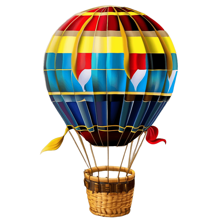 Inspirational Hot Air Balloon PNG 4