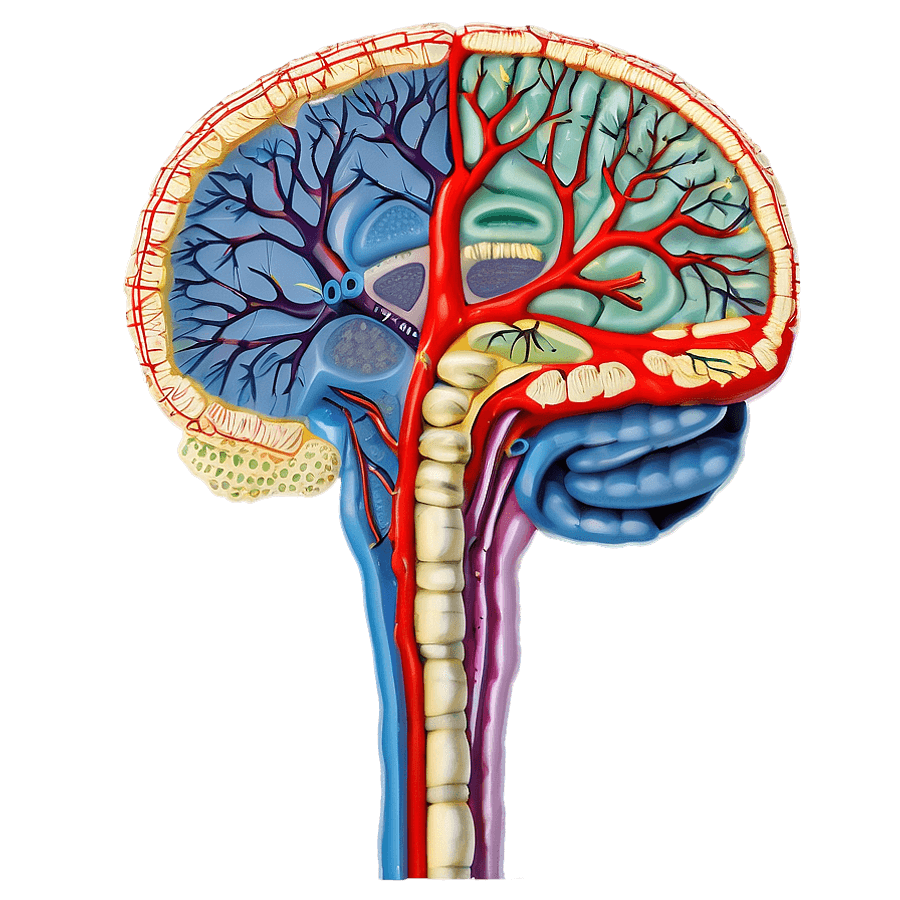 Central Nervous System Chart PNG 7