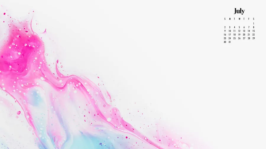 July Background