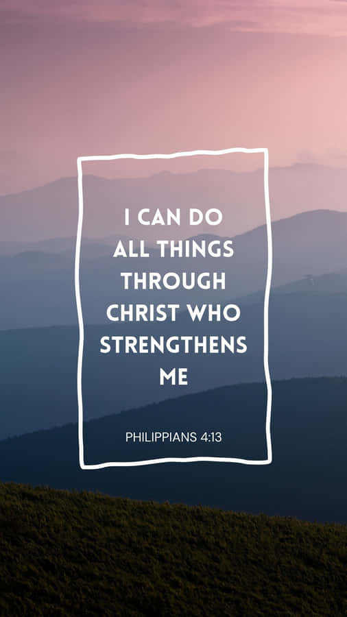 Versículo Inspirador de Filipenses 4:13
