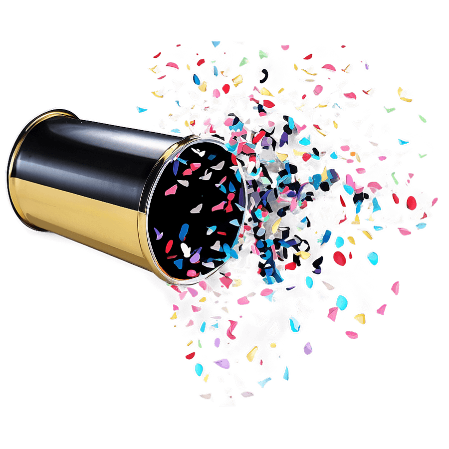 Confetti Cannon Surprise PNG 06282024
