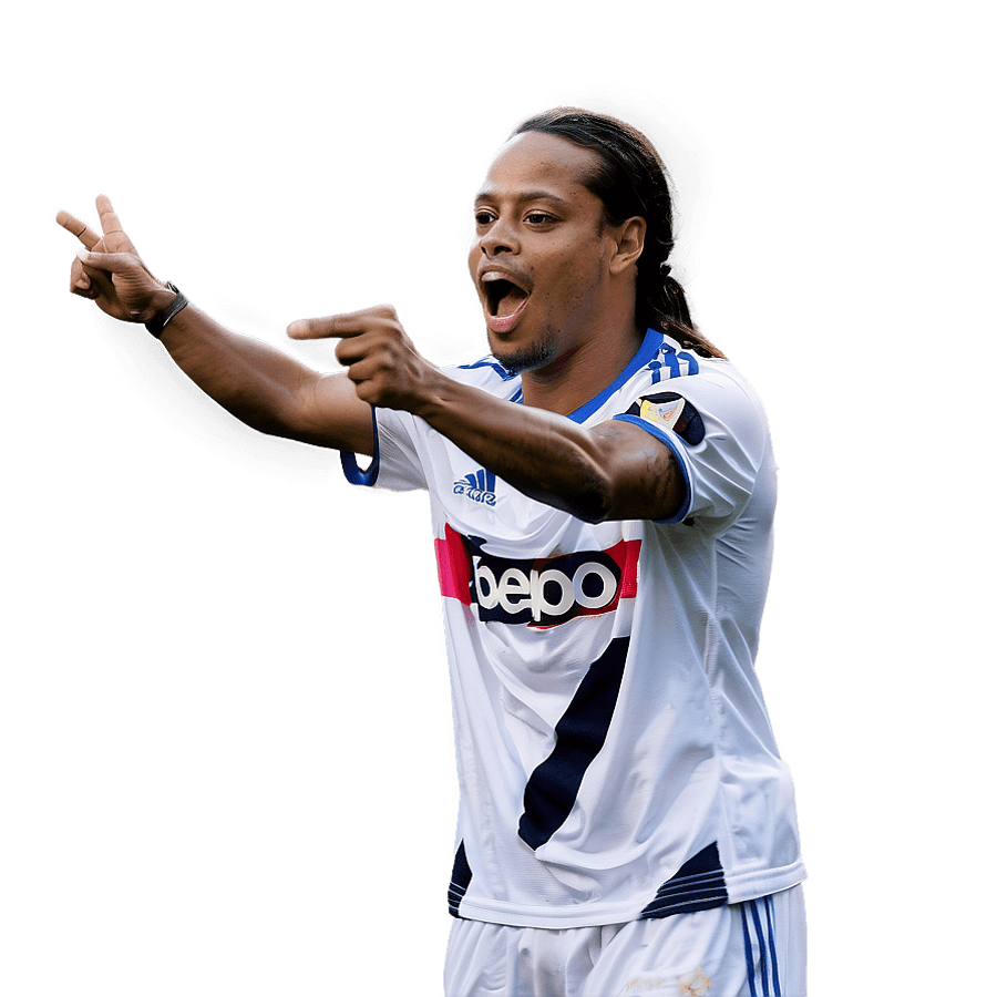 Ronaldinho Copa Libertadores Win PNG rit