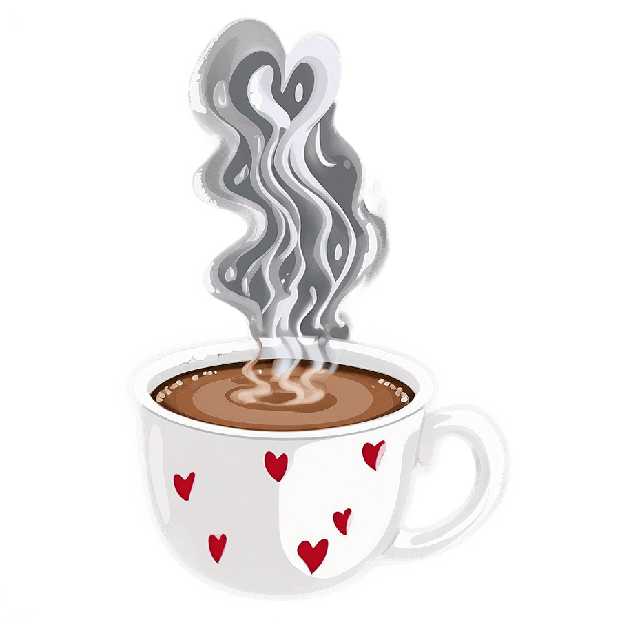 Espresso with Heart Foam PNG 06212024