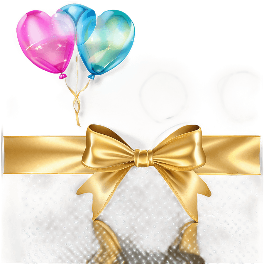 Soft Gold Ribbon PNG 05252024
