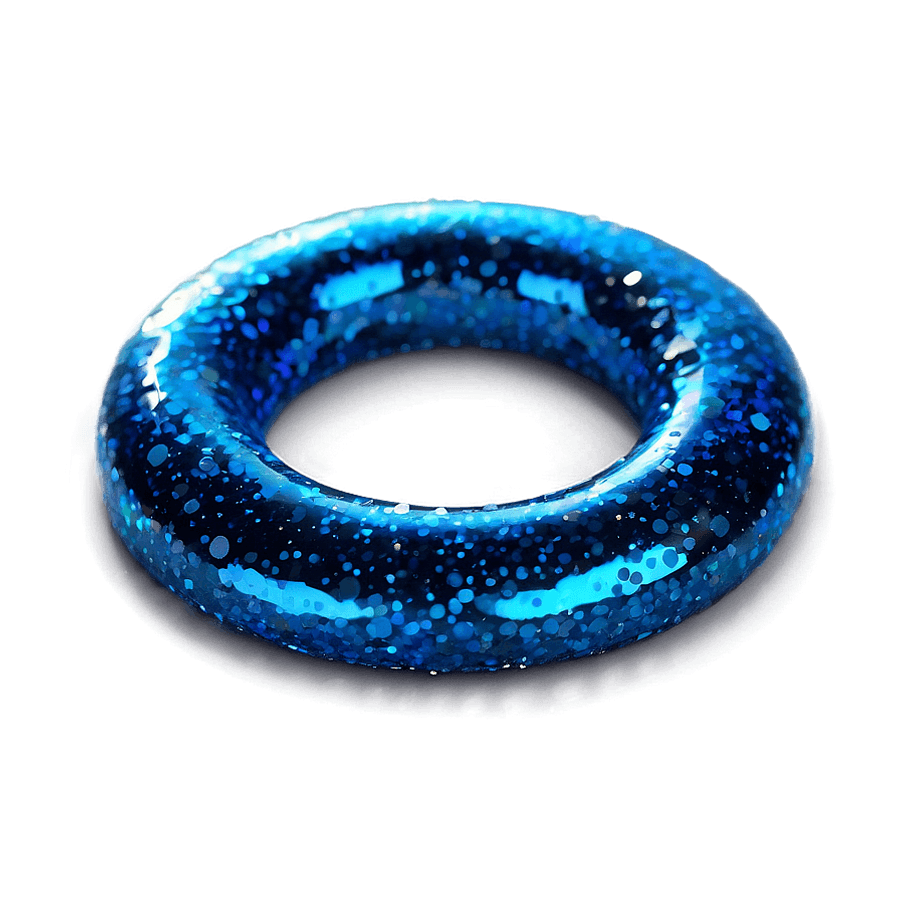 Glossy Blue Glitter PNG mgg