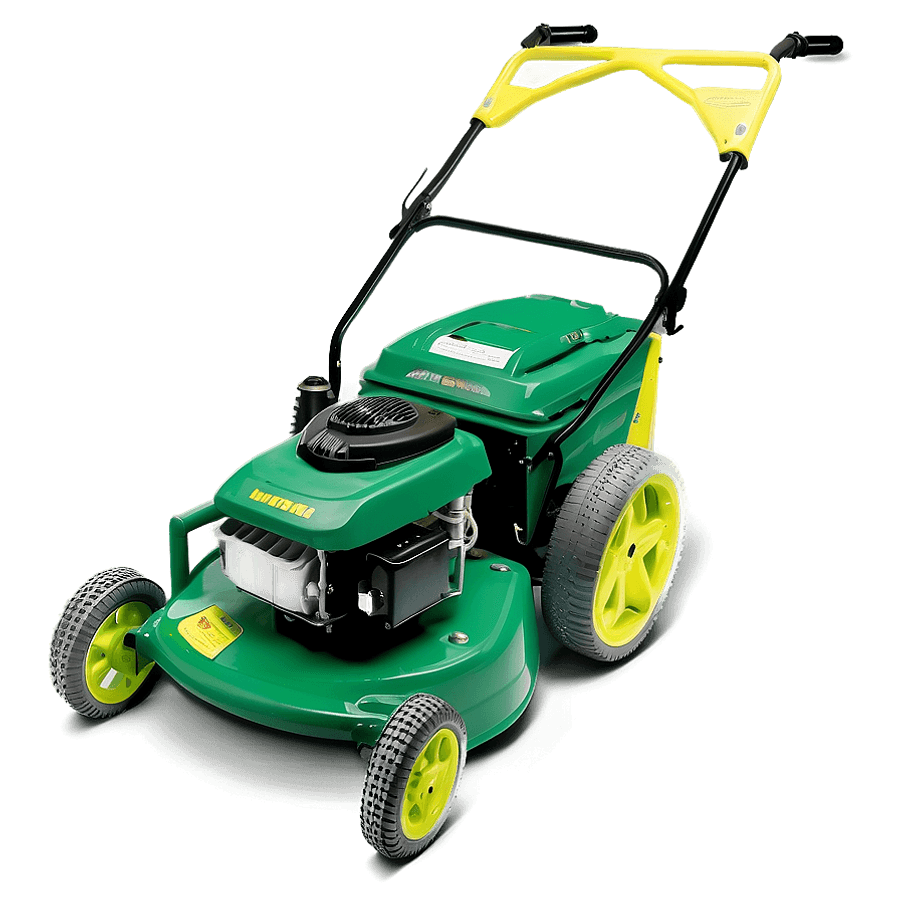 Gas-Powered Lawn Mower PNG whb36