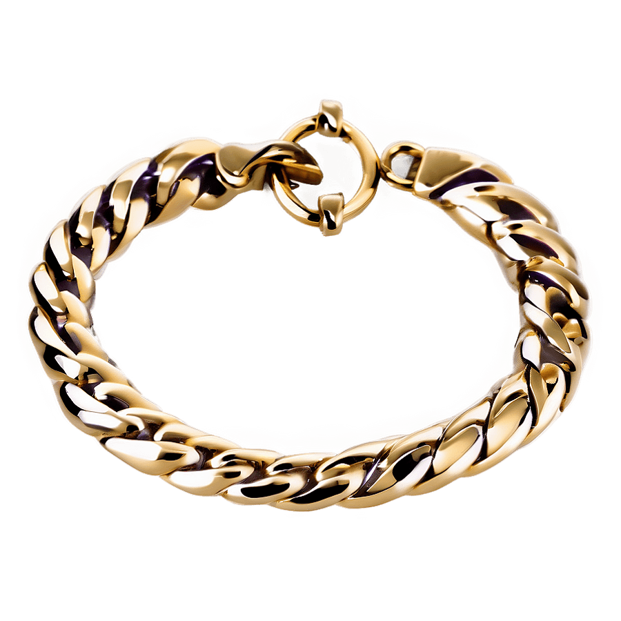 Classic Gold Bracelet Look PNG 06282024
