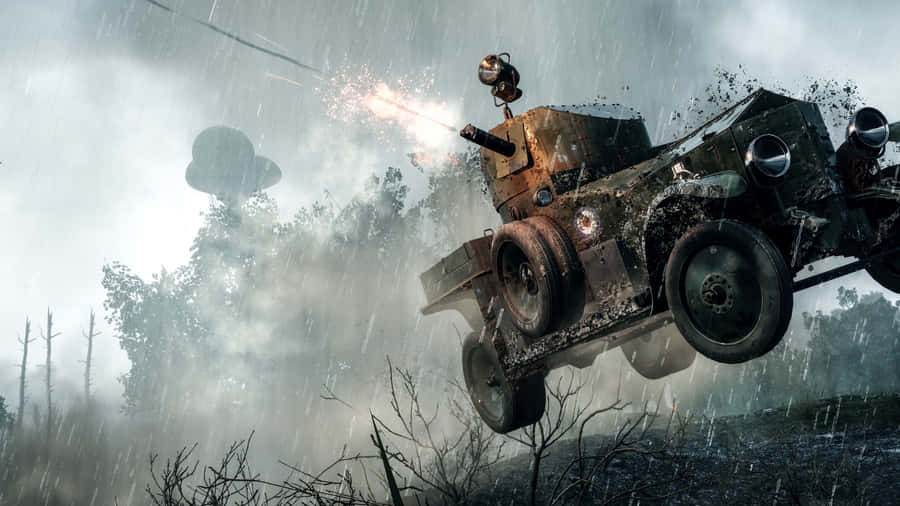 Fahrzeugeaus Battlefield 1920 x 1080 Hintergrundbild
