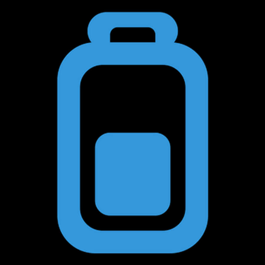 Blue Battery Icon