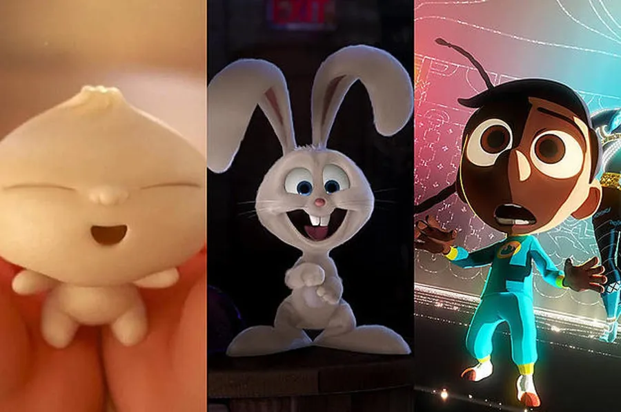 Animated Characters Collage