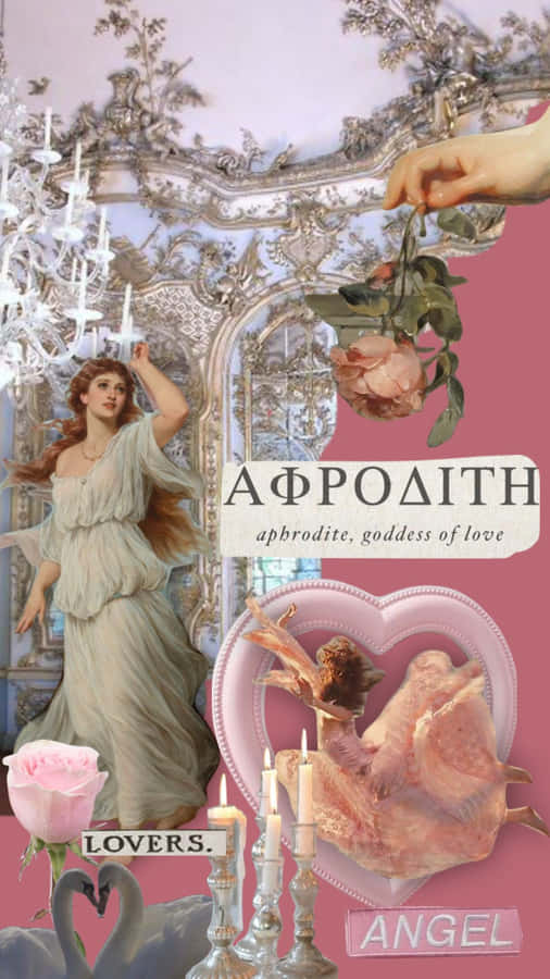Aphrodite Göttin der Liebe Ästhetik Collage