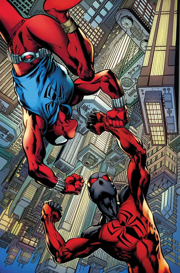 Scarlet Spider Skyline Action