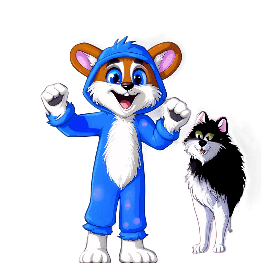 Furry Dance Party PNG 8