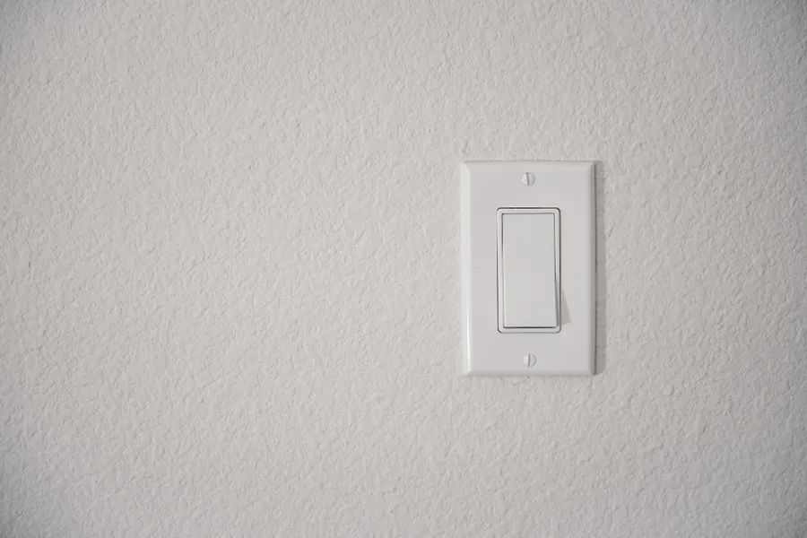Off White Light Switch