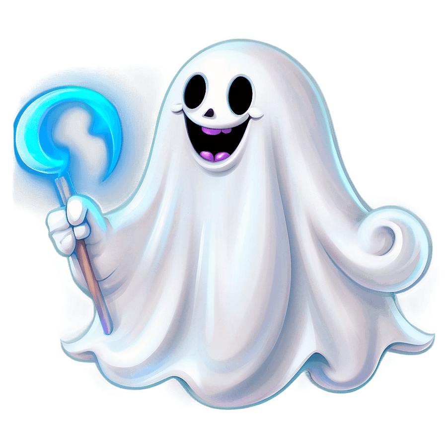Cuddly Ghost PNG 21