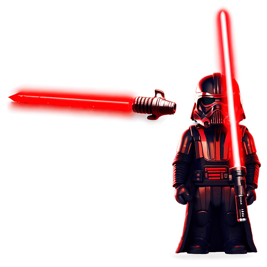 Unstoppable Red Lightsaber PNG 05252024