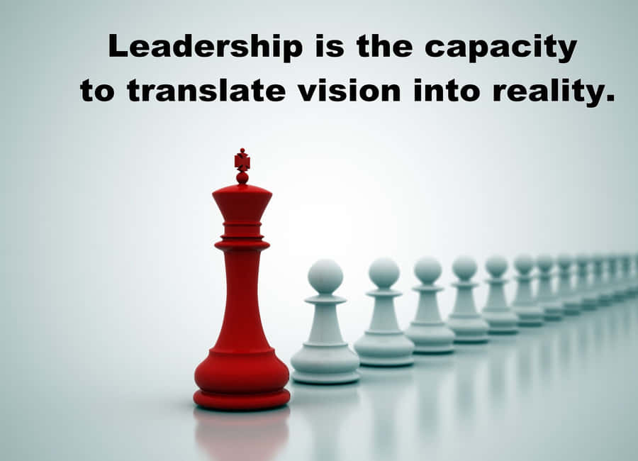 Citazione di scacchi sulla visione della leadership