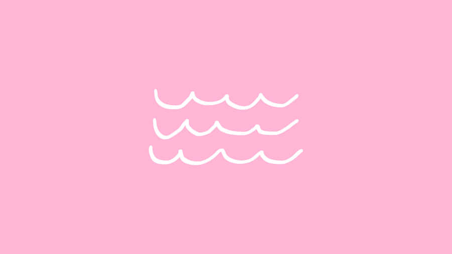 Pink Sommerwellen Grafik