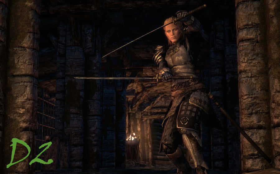 SkyrimDelphine 1842 x 1146 tapet