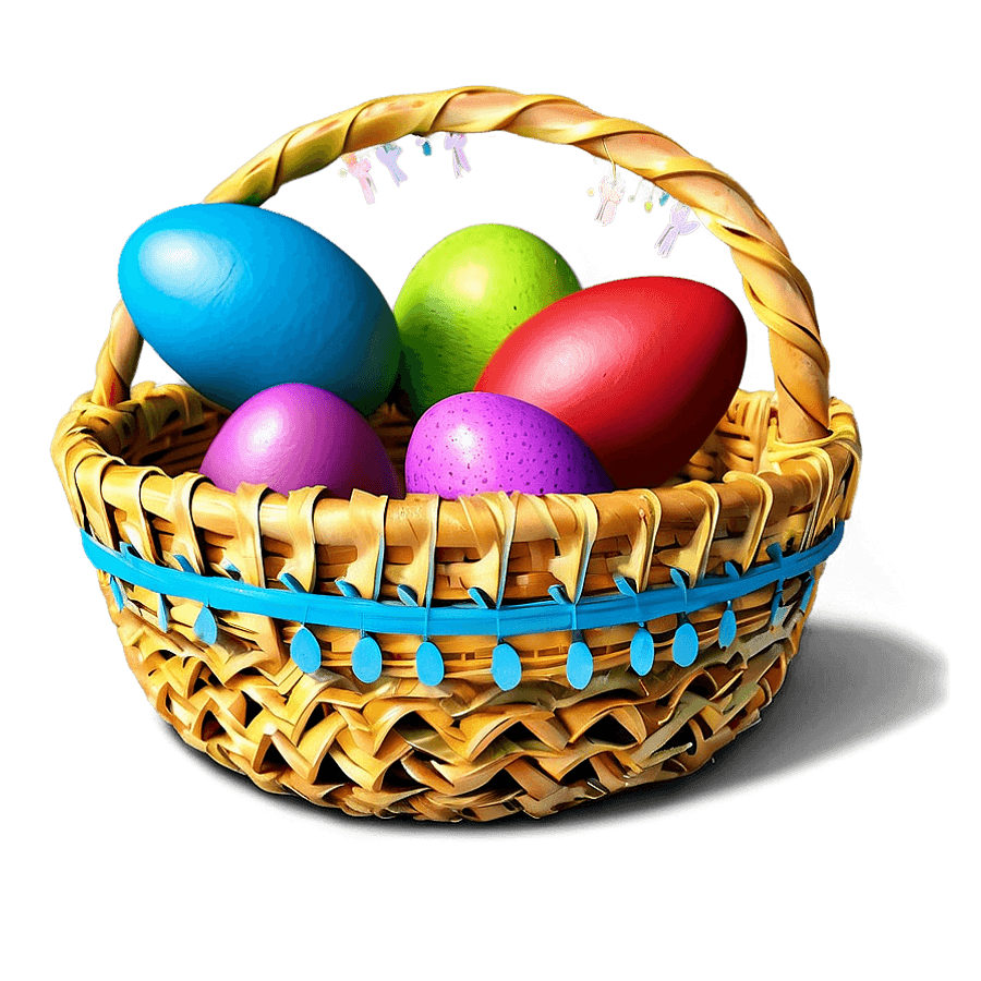 DIY Easter Basket PNG hya