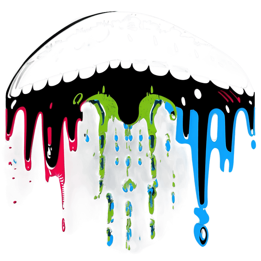 Stencil Spray Paint Drip PNG gtq