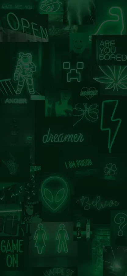 Green Aesthetic background