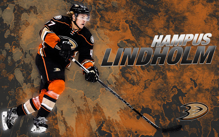 Hampus Lindholm Ice Hockey Digital Art