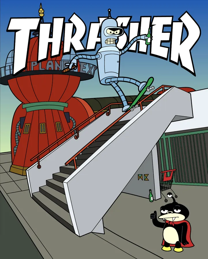 Thrasher background