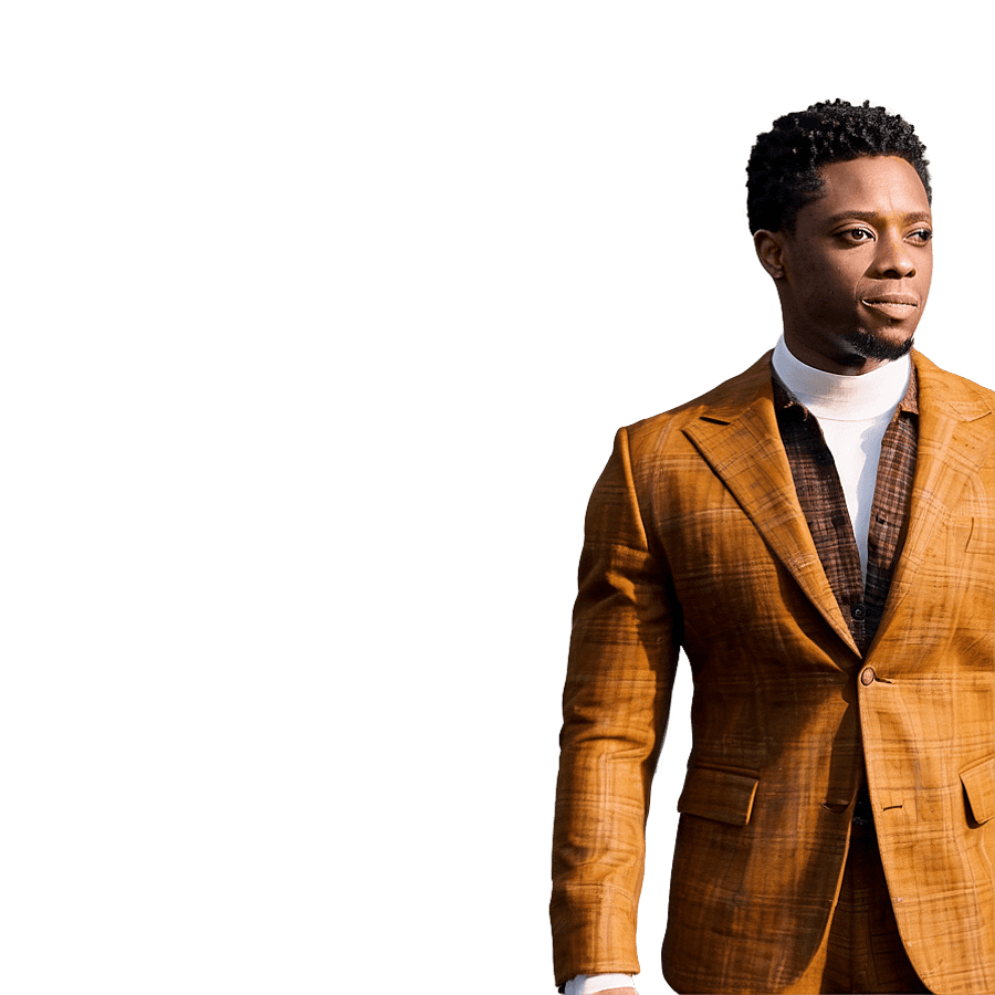 Chadwick Boseman Elegant PNG 06232024