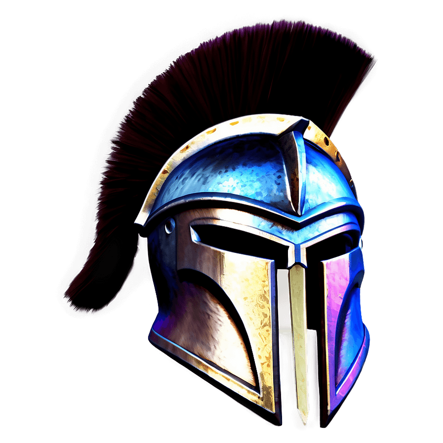 Spartan Helmet Art PNG ipn