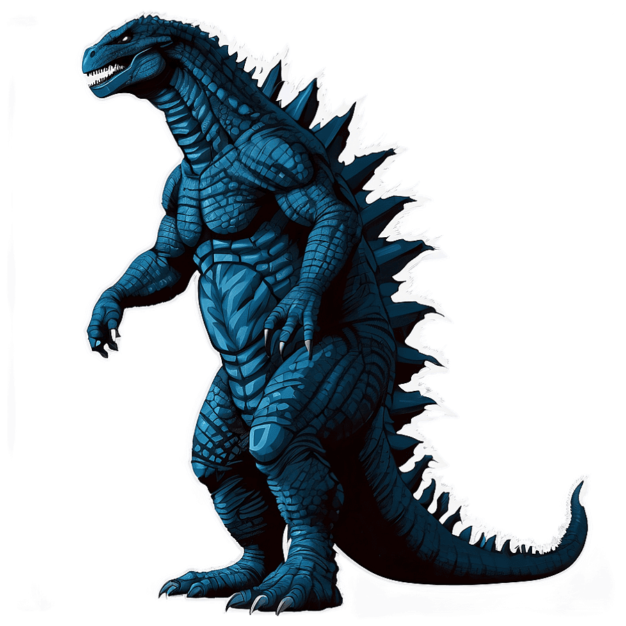 Godzilla Minus One Vector PNG fyx12