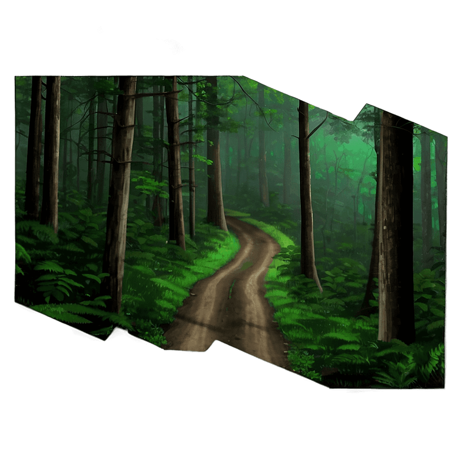 Dark Forest Road PNG 60