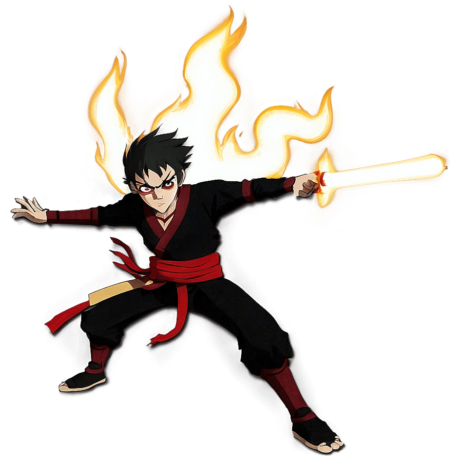 Zuko's Fire Duel PNG nul