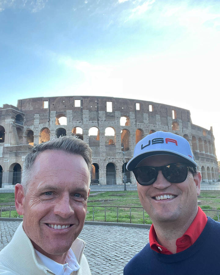 LukeDonald Im Kolosseum.