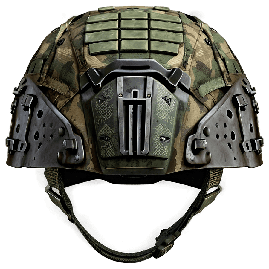Military Helmet Top View PNG 94