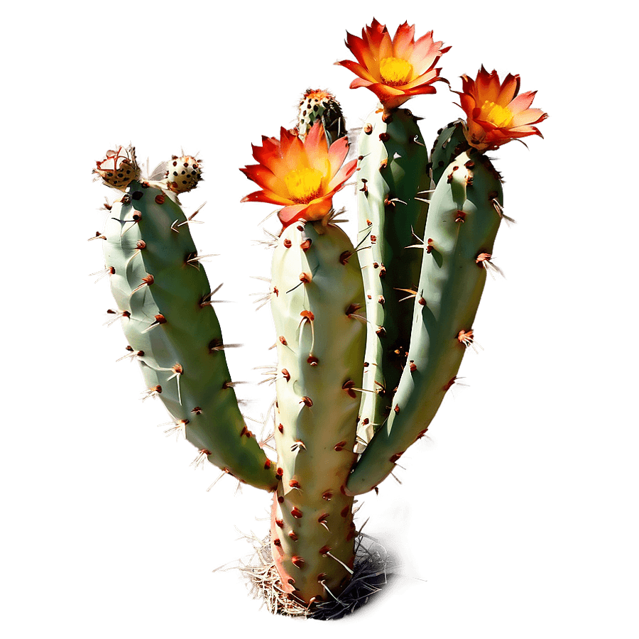 Wild Cactus Flower PNG gcf99
