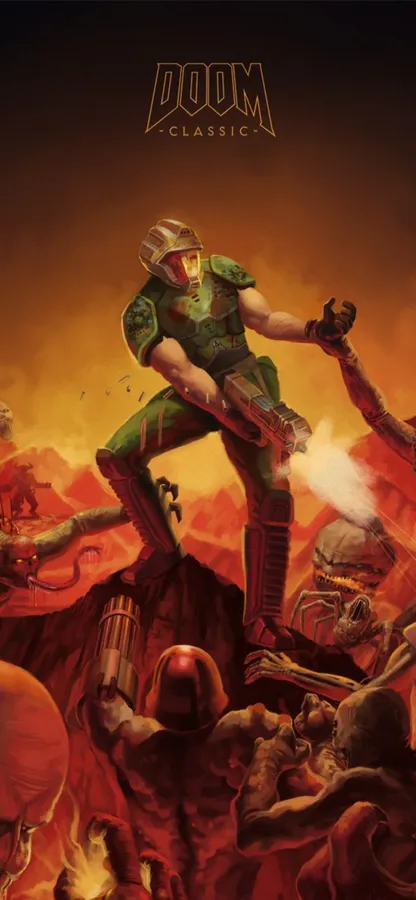 Iphone Xs Doom Background