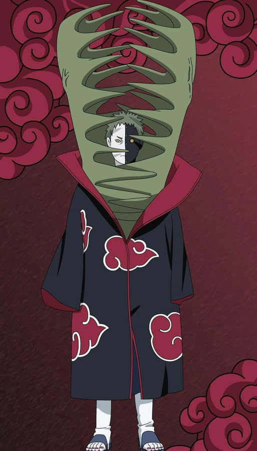 Papelde parede do Black Zetsu com tamanho de 1024 x 1792 pixels.